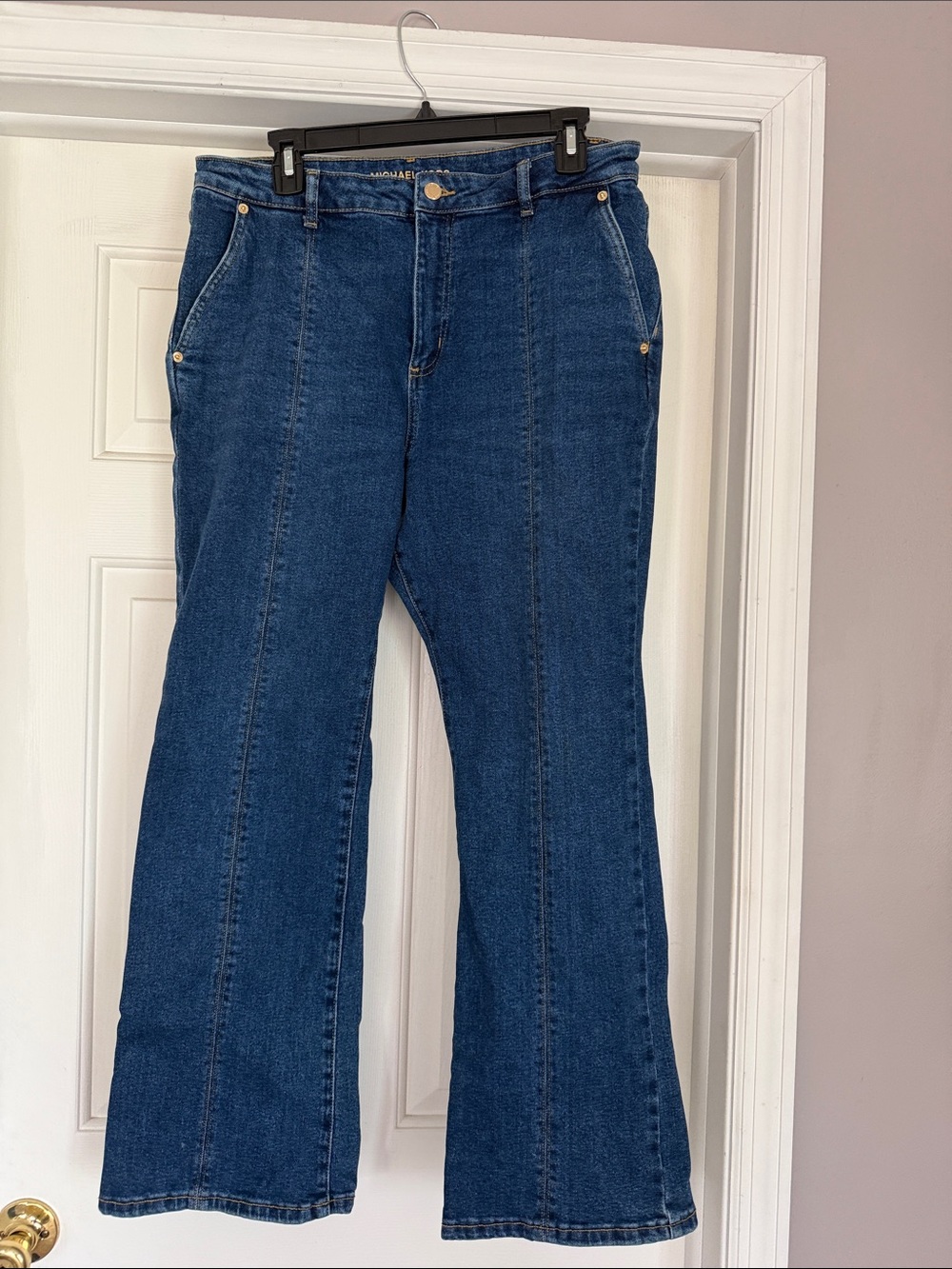 Micheal Kors Classic High-Rise Dark Blue Women’s Jeans